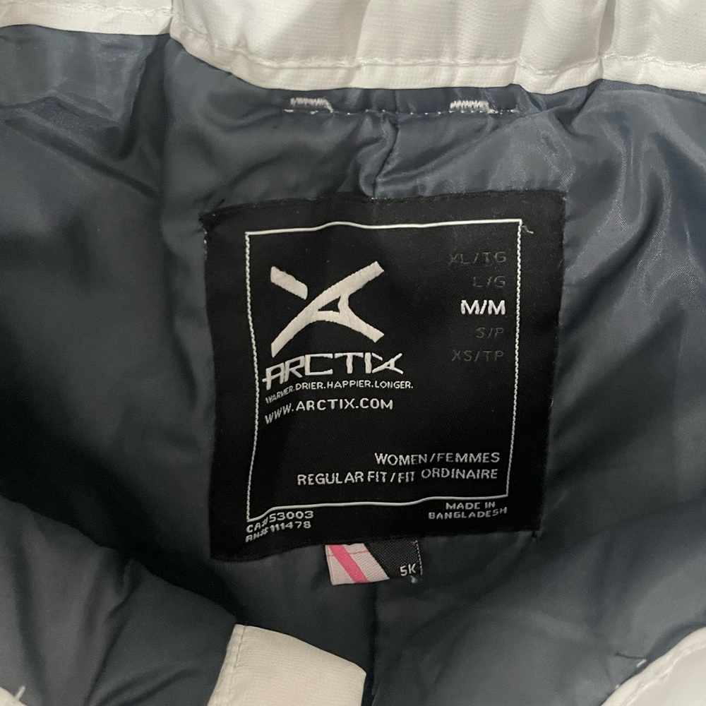 White Women Snow Pants - Picture 4 of 4